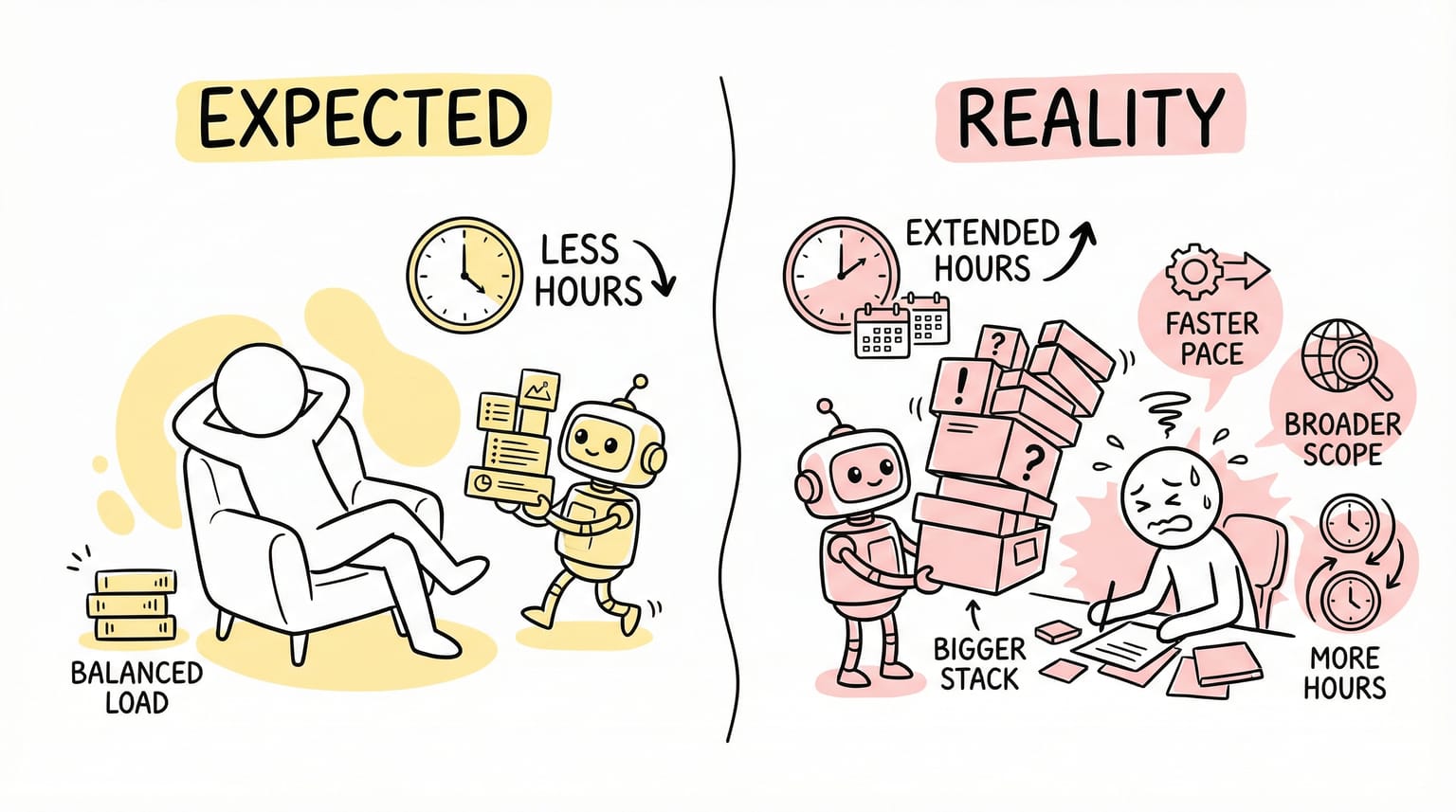 Research data: AI intensifies work rather than reducing it