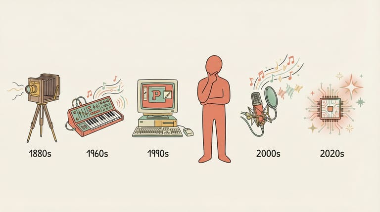 创作工具的进化——从相机到 AI——不变的是人的品味