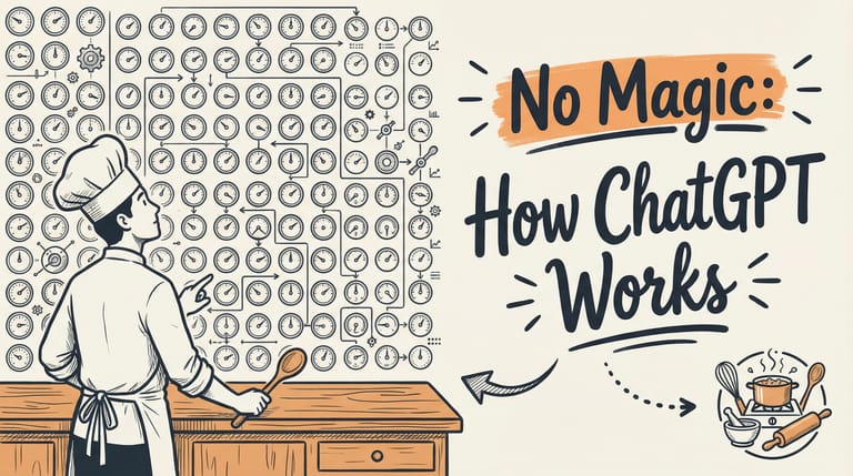 学徒厨师小明站在日式怀石料理厨房中,面对一整面墙的 4,192 个判断旋钮