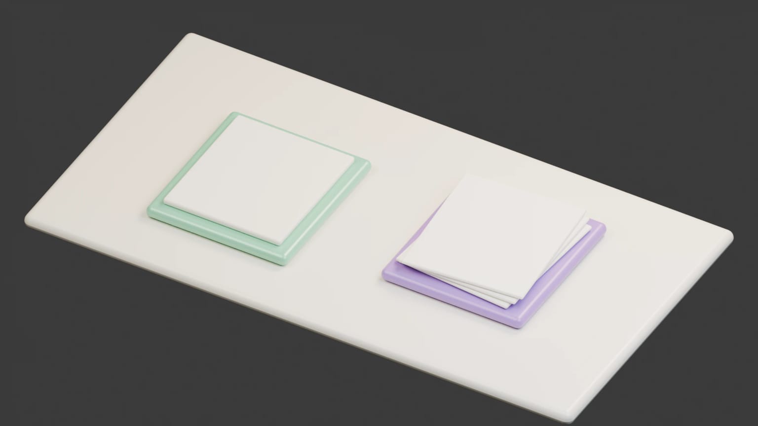 The finished repair and optional suggestions remain in separate trays.